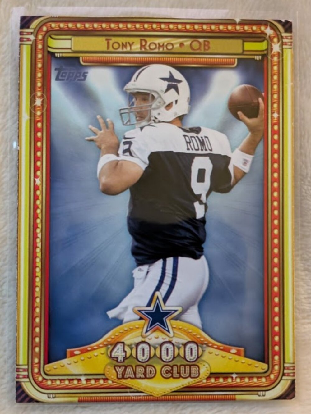 2013 Topps 4K Yard Club TONY ROMO #3